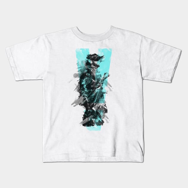 MGS5 (Blue) Kids T-Shirt by Joe Hickson